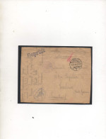 ALLEMAGNE,1916, RESERVE-LAZARETT, CELLE, CENSURE (devant De Lettre) - Courriers De Prisonniers