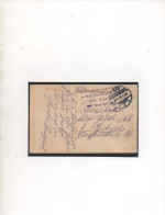 ALLEMAGNE,1915, RESERVE-LAZARETT, BAD NIEDERBRONNE, CENSURE - Gevangenenpost