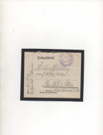 ALLEMAGNE,1915, RESERVE-LAZARETT, WISMAR-OSTSEE ,  L.A.CORRESPONDANCE - Gevangenenpost