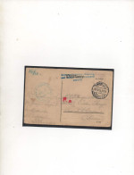 ALLEMAGNE,1915,PRISONNIER DE GUERRE FRANCAIS, MUNSTER (WESTPHALIE) POUR FRANCE, CENSURE - Prisoners Of War Mail