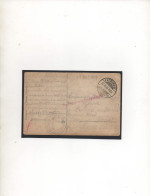 ALLEMAGNE,1916,CARTE PHOTO PRISONNIER DE GUERRE FRANCAIS,EBERSDORF(CHENMITZ)  POUR FRANCE, CENSURE - Correos De Prisioneros De Guerra