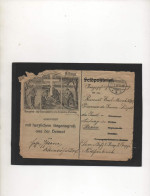 ALLEMAGNE,1916,PRISONNIER DE GUERRE ALLEMAND EN FRANCE, « DEPOT DU GRAND AULNAY » ROUEN (SEINE MARITIME) - Courriers De Prisonniers