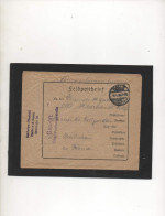 ALLEMAGNE,1916,PRISONNIER DE GUERRE ALLEMAND EN FRANCE, CAMP DE COETQUIDAN (MORBIHAN), CENSURE  - Correos De Prisioneros De Guerra