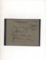 ALLEMAGNE,1916,PRIS.GUERRE ALLEMAND EN FRANCE, CAMP DE COETQUIDAN (MORBIHAN), « EVANGELISCHES GEMEINDEAMT »,CENSURE  - Prisoners Of War Mail