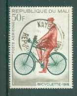 REPUBLIQUE DU MALI - P.A. N°60 Oblitéré. Bicyclette Et Automobile Anciennes. - Malí (1959-...)