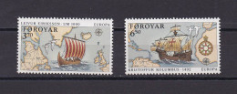 FEROE 1992 TIMBRE N°225/26 NEUF** EUROPA - Faroe Islands