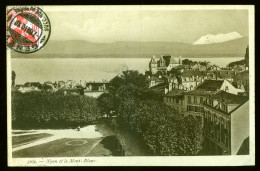 14831 - SUISSE - NYON Et Le MONT-BLANC - Nyon