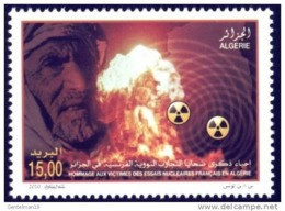 ARGELIA 2010 - 1v - MNH - Tribute To Victims Of French Nuclear Tests In Algeria Atom Energy Bomb Atome Physics - Atomenergie