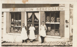 Carte Photo Non Identifiée : Alimentation Générale  Maison L. Binot - Photographs