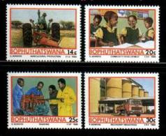 BOPHUTHATSWANA, 1986, MNH Stamp(s), Temisano Project, Nr(s)  173-176 - Bophuthatswana