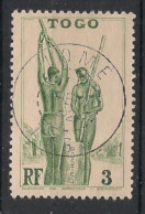 TOGO - 1941 - N°YT. 183 - Pilage Du Mil 3c - Oblitéré / Used - Usati