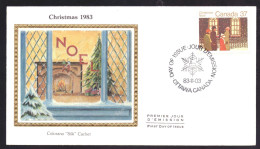 Canada 899 FDC Christmas (1983) - 1981-1990