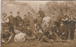 PHOTO CARTE 63e D'INFANTERIE DU CAMP DE LA BRACONNE TBE - Regiments