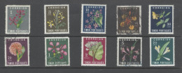 Portugal Timor 1950 "Flowers Of Timor" Condition Used (some Mint) Mundifil #275-284 - Timor