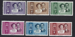 Luxembourg Yv 465/70, Mariage Princier. Tous Charnière */mh - Unused Stamps
