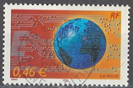 France Frankreich 2002. Mi.Nr. 3670 Iy (RaTdr.), Used O - Used Stamps