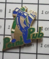 1917 Pin's Pins / Beau Et Rare / MARQUES / POINT PUB BRIQUET STYLO - Marques