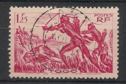 TOGO - 1941 - N°YT. 198 - Chasse à L'arc 1f25 - Oblitéré / Used - Usados