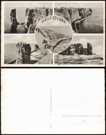 Ansichtskarte Helgoland (Insel) 5 Bild INSEL 1956 - Sonstige & Ohne Zuordnung