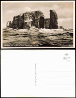 Ansichtskarte Helgoland (Insel) Von Norden Bei Nord-West-Sturm 1961 - Other & Unclassified