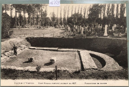 Yverdon (Vaud), Le Castrum,  Ruines Romaines Camp Fortifié Détruit En 407 (16'823) - Yverdon-les-Bains 