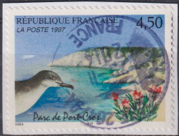 V4P1 - France 1997 - YT 3057 (o) Sur Fragment - Used Stamps