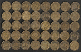 Lot De 40 Pièces De 1 Franc - Années Divers - Réf, B 3 - 1 Franc