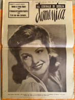 GIORNALE - LA DOMENICA DEL GIORNALE DI SICILIA -  ANNA BAXTER Attrice Americana, Protagonista Di Film Hollywoodiani 1947 - Sonstige & Ohne Zuordnung