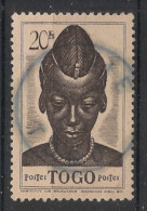 TOGO - 1942-44 - N°YT. 225 - Jeune Fille 20f - Oblitéré / Used - Usati