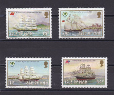 ILE DE MAN 1988 TIMBRE N°371/74 NEUF** BATEAUX - Isle Of Man