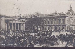 Deutsches Reich PPC Berlin. Die Wache Kommt. Verl. Gustav Mandel. BERLIN N.W. 1910 KØBENHAVN V. Denmark Echte Real Photo - Other & Unclassified