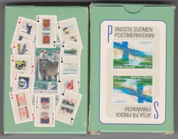 FINLANDE Jeu  NEUF Complet 54 Cartes Toutes Avec Timbres De FINLANDE 2 JOKERS  émis Par Poste Finlandaise - Speelkaarten