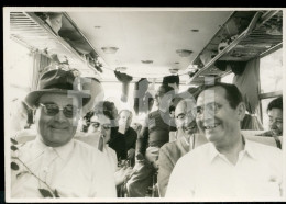 1966 AMATEUR PHOTO FOTO INSIDE BUS AUTOCARRO AT48 - Automobiles