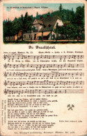 H2080 - Litho Anton Günther Liedkarte - Da Draakschänk ....Breitenbach Böhmen Erzgebirgisches Volkslied - Musique Et Musiciens