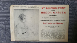 CPA - ARTISTE  MARIE THERESE PIERAT DANS HEDDA GABLER - Artisti