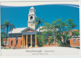 Australia QUEENSLAND QLD 1908 City Hall MARYBOROUGH Murray Views MARS002A Postcard C1990s - Andere & Zonder Classificatie