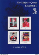 FRANCE - La Reine Elisabeth II, 4 Timbres TVP International, Her Majesty Queen Elizabeth II - Collectors