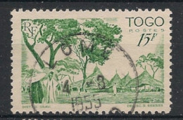 TOGO - 1947 - N°YT. 251 - Cases 15f - Oblitéré / Used - Gebruikt