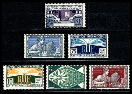 FRANCE 1924 /1925 - Yvert N° 210/215 - NEUF MNH ** - Unused Stamps