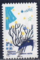 2021 Yt AA 2061 (o) Fêtes De Fin D'année Septième Timbre Cachet Rond - Used Stamps