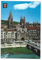 ARCO DE SANTA MARIA Y CATEDRAL / SANTA MARIA ARCH AND THE CATHEDRAL.-  BURGOS - ( ESPAÑA ) - Burgos