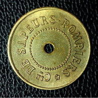 Jeton De Nécessité "Cie Des Sapeurs Pompiers De Vichy / Jeton De Présence" - Monedas / De Necesidad