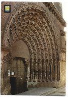 CATEDRAL, PUERTA PINTADA, CONOCIDA POR EL JUICIO / CATHEDRAL, GATE OF JUSTICE.-  TUDELA.- ( NAVARRA - ESPAÑA ) - Navarra (Pamplona)