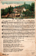 H2084 - Litho Anton Günther Liedkarte - Da Draakschänk ....Breitenbach Böhmen Erzgebirgisches Volkslied - Musik Und Musikanten