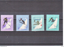 POLOGNE 1961 SPORTS Yvert 1085-1088,  Michel 1221-1224 NEUF** MNH Cote Yv 13 Euros - Unused Stamps