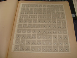 N°  703 En Feuille  De 100 Timbres Entières Neuves - Full Sheets