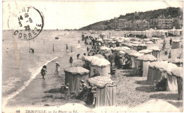 CPA Carte Postale France Trouville Sur Mer La Plage 1922   VM80390 - Trouville