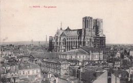 51 - REIMS - Vue Generale - Echafaudages Sur La Cathedrale - Reims