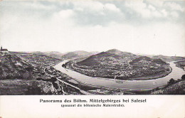 Panorama Des Böhm. Mittelgebirges Bei Salesl (die Sogenannte Böhm. Maler-Strasse) - República Checa