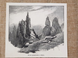 Nell'Isola Di Skye Nel 1896 Rocce Granitiche Ebridi Interne Oceano Atlantico - Voor 1900